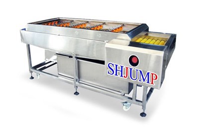 Máquina de limpeza de vegetais e frutas